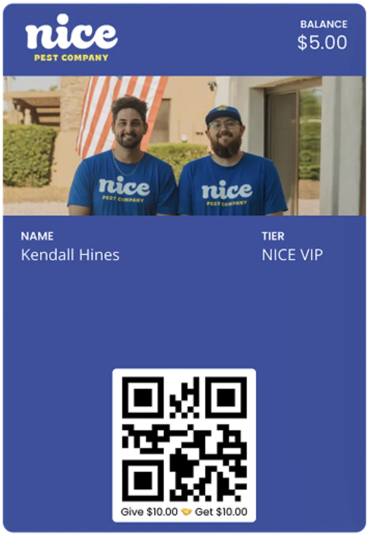 nice PEST COMPANY wallet pass